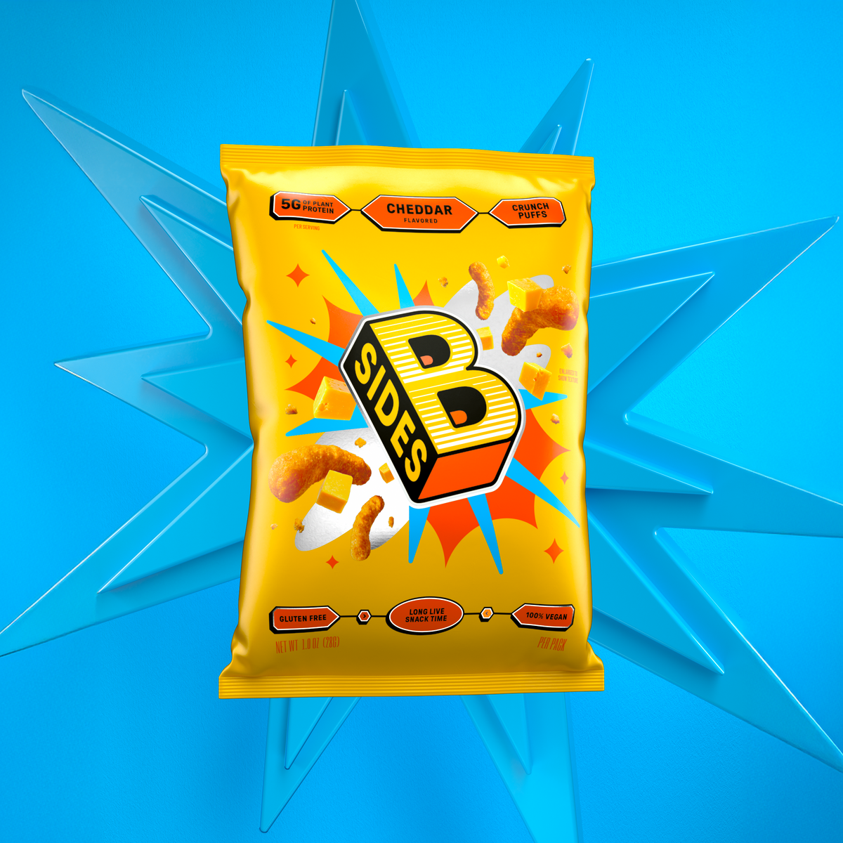 CHEDDAR CRUNCH PUFFS